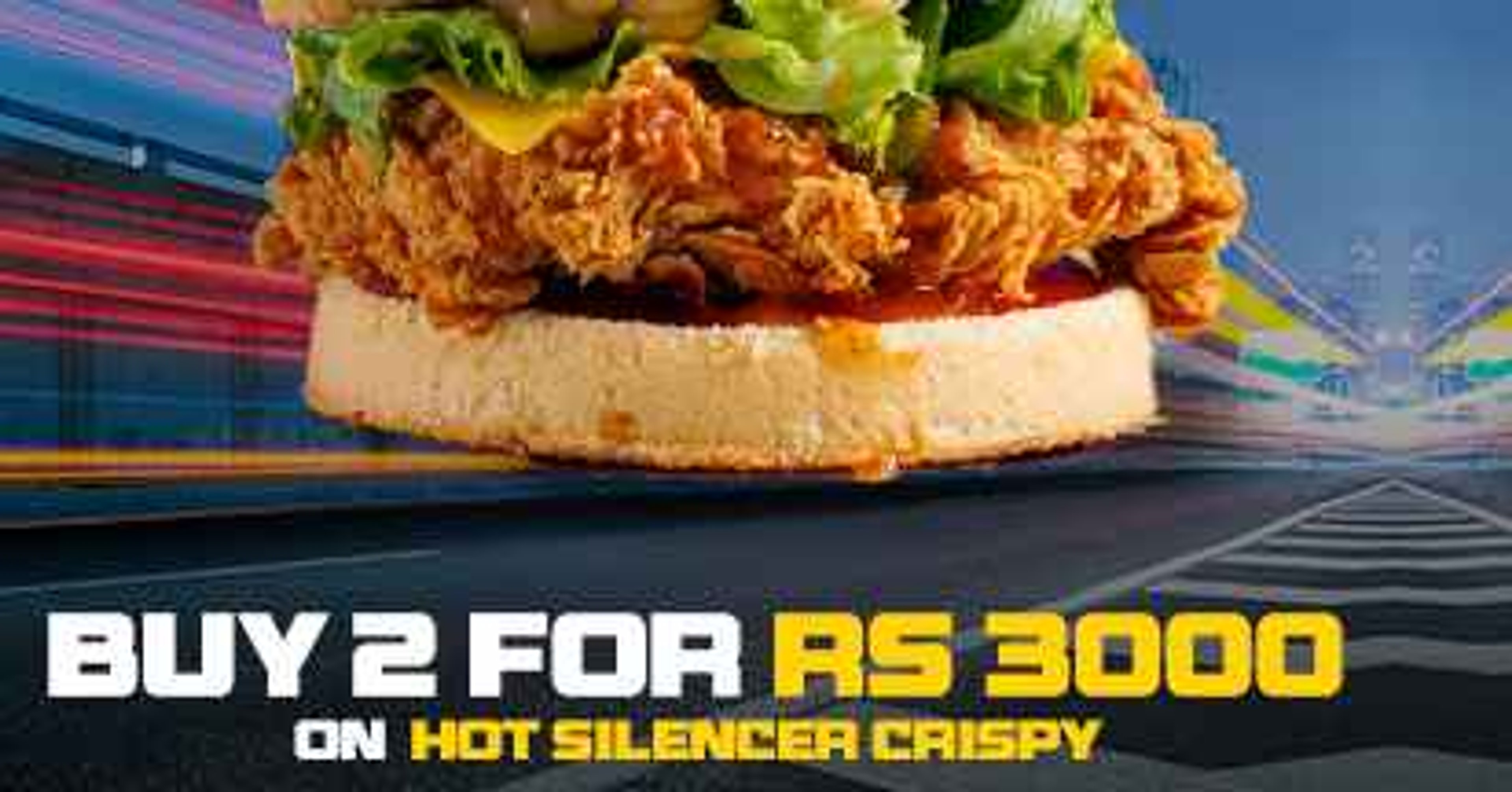 Buy 2 Hot Silencer crispy for 3000